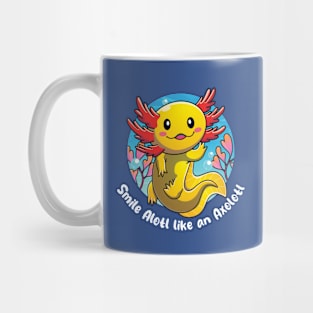 Smile aotl like an axolotl (on dark colors) Mug